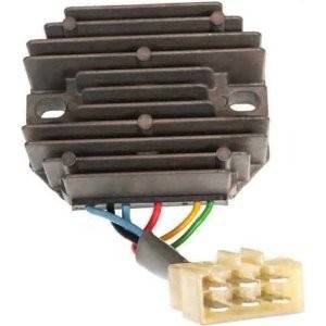 Rareelectrical - New Rectifier Regulator Compatible With Kubota Grasshopper 6 Wire Plug By Part Numbers 185530 - Image 5