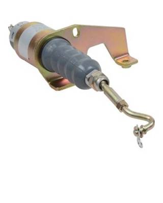 Rareelectrical - New 12 Volt 2 Terminal Shut Down Continous Duty Solenoid Compatible With Cummins Deutz Bosch Rsv - Image 3