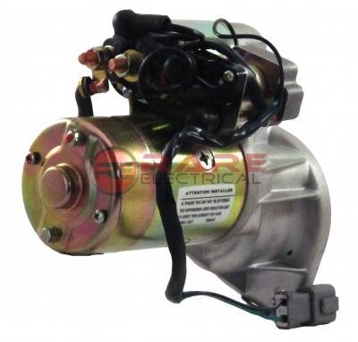 Rareelectrical - New 24V Starter Motor Compatible With Komatsu Eg60b Eg60bs-1 Sd25 6D95l 4D95s 0-23000-0452 - Image 3