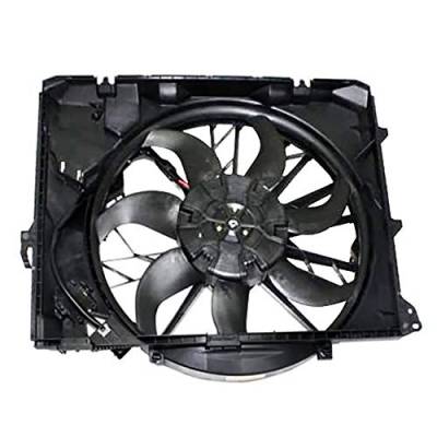 Rareelectrical - New Cooling Fan Compatible With Bmw 323I 325I 330I 2006 By Part Number 17-117-590-699 17117590699 - Image 3