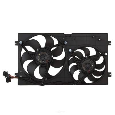 Rareelectrical - New Cooling Fan Compatible With Volkswagen Beetle 2.0L 1998-2005 By Part Numbers 1C0-121-207-C - Image 2