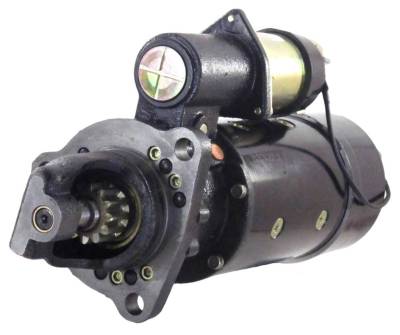 Rareelectrical - New 12V Starter Compatible With Flextrac Cummins Engine Grove Crane Tm-200C V-378 10461060 - Image 7