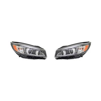 Rareelectrical - New Pair Of Headlights Fits Kia Sorento Ex Pack L Lx 2016-2017 92102-C6000 - Image 9