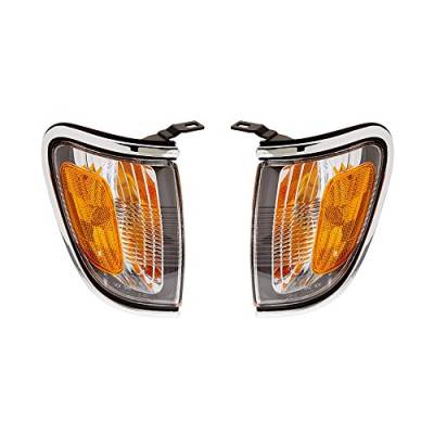 Rareelectrical - New Chrome Back Up Lights Pair Compatible With Toyota Tacoma 01-04 8161004080 To2521161 81610-04080 - Image 9