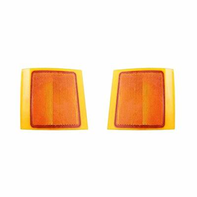 Rareelectrical - New Side Marker Light Pair Compatible With Gmc C1500 Suburban Gm2551143 Gm2550143 - Image 9