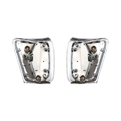 Rareelectrical - New Pair Of Side Marker Lights Compatible With Toyota Pickup 1989-1991 To2520124 81610-89179 - Image 5