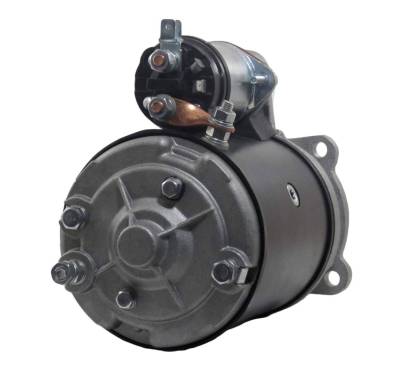 Rareelectrical - New Starter Motor Compatible With Massey Ferguson Tractor Mf-3650 Perkins At6-354 Diesel 1618050M4 - Image 5