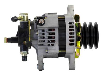 Rareelectrical - New Alternator Compatible With Gmc W3500 W4500 W5500 Forward 4 Cyl 4.8L 4He1 97189649 Lr180-510 - Image 1