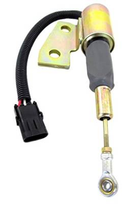 Rareelectrical - New 24 Volt Shut Down Solenoid Compatible With Denso Cummins 4Bt Enigne Syncro Start 3991168 - Image 5