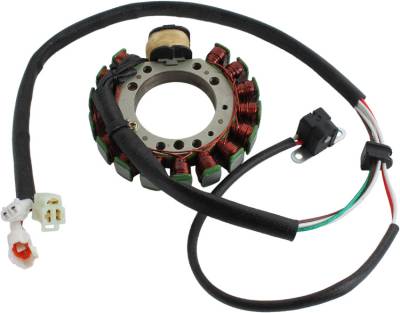 Rareelectrical - New Stator Compatible With Yamaha Big Bear 350 2Wd 4Wd 4X4 Kodiak 400D 21-911 21911 3Hn855101000 - Image 5