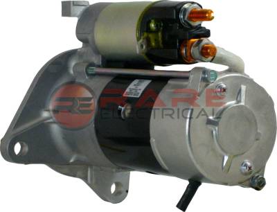 Rareelectrical - New Starter Motor Compatible With Mitsubishi Ms280 Ms380-2 Kobelco Excavator Sk300 Sk400 6D22 Engine - Image 3