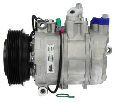 Rareelectrical - New A/C Compressor Compatible With Porsche 911 Turbo By Part Numbers 89054 4B3260805 4B32608055 - Image 1