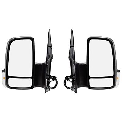 Rareelectrical - New Door Mirrors Pair Fits Dodge Sprinter 3500 2006-2009 68009998Aa 68010094Aa - Image 5