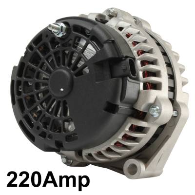 Rareelectrical - New 220A Alternator Fits Chevrolet Silverado 1500 5.3 6.0L 2005 Al8529x 15200268 - Image 6