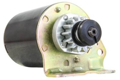 Rareelectrical - New Starter Motor Compatible With Briggs & Stratton 693551 14 Tooth Craftsman Lawnmower Steel - Image 5