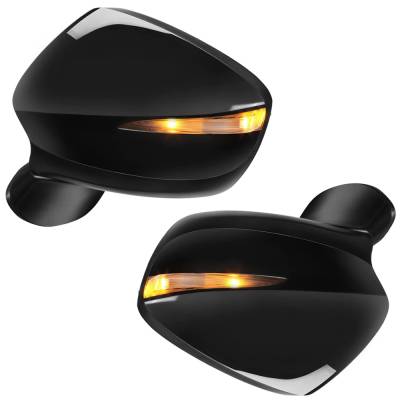 RAREELECTRICAL - New Pair Of Mirror Compatible With The Mazda Cx-3 Sport Sport Utility 4-Door 2.0L 2016 2017 2018 - Image 3