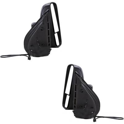 Rareelectrical - New Pair Of Mirror Compatible With Chevrolet Silverado 1500 Ltz Extended Standard Cab 2007 2008 2009 - Image 5