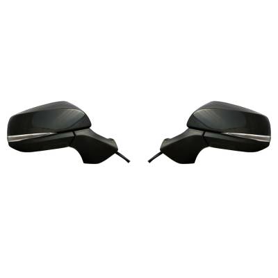 Rareelectrical - New Pair Of Mirror Compatible With Toyota Highlander Hybrid Xle Le Sport Utility 4-Door 2.5L 3.5L - Image 3