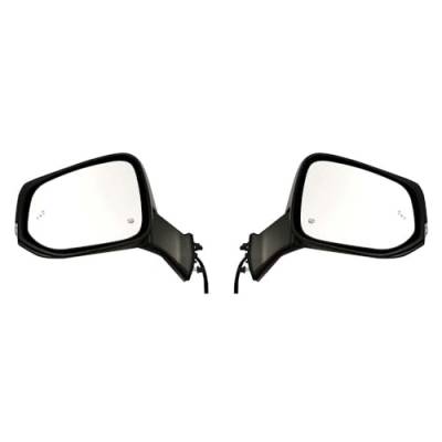 Rareelectrical - New Pair Of Mirror Compatible With Toyota Highlander Hybrid Xle Le Sport Utility 4-Door 2.5L 3.5L - Image 5