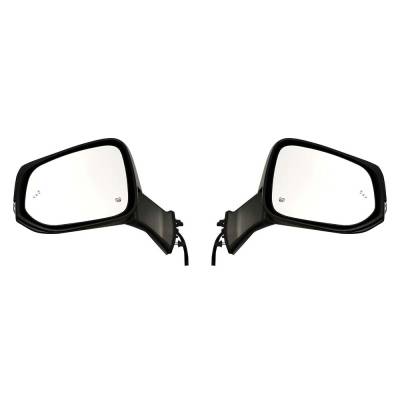 Rareelectrical - New Pair Of Mirror Compatible With Toyota Highlander Hybrid Xle Le Sport Utility 4-Door 2.5L 3.5L - Image 7