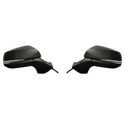 Rareelectrical - New Pair Of Mirror Compatible With Toyota Highlander Hybrid Xle Le Sport Utility 4-Door 2.5L 3.5L - Image 9