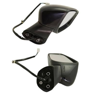 Rareelectrical - New Pair Of Mirror Compatible With Nissan Versa Note Sr Hatchback 4-Door 1.6L 2016 By Part Number - Image 3