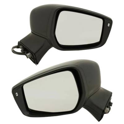 Rareelectrical - New Pair Of Mirror Compatible With Nissan Versa Note Sr Hatchback 4-Door 1.6L 2016 By Part Number - Image 4