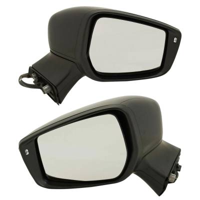 Rareelectrical - New Pair Of Mirror Compatible With Nissan Versa Note Sr Hatchback 4-Door 1.6L 2016 By Part Number - Image 5