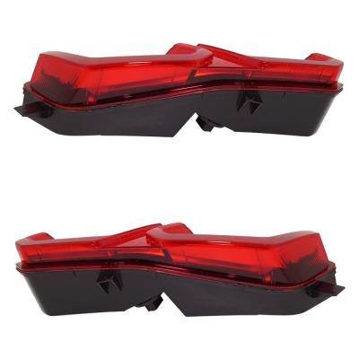 Rareelectrical - New Pair Of Tail Lights Compatible With Chevrolet Corvette 6.2L 2014 2015 2016 2017 2018 2019 By - Image 5