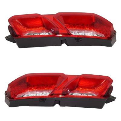 Rareelectrical - New Pair Of Tail Lights Compatible With Chevrolet Corvette 6.2L 2014 2015 2016 2017 2018 2019 By - Image 9