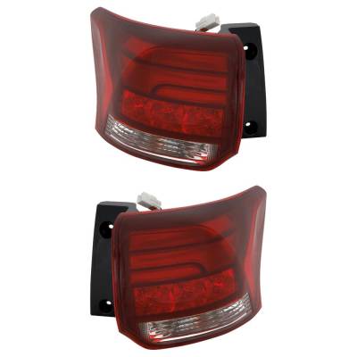 Rareelectrical - New Pair Of Tail Lights Compatible With Mitsubishi Outlander Outlander Phev 2.0L 2.4L 3.0L 2016-2022 - Image 5