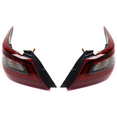 Rareelectrical - New Pair Of Tail Lights Compatible With Nissan Altima 2.5L 3.5L 2017 2018 By Part Numbers Ni2804111 - Image 3