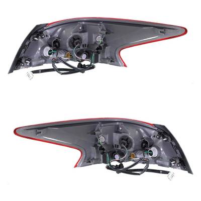 Rareelectrical - New Pair Of Tail Lights Compatible With Nissan Altima 2.5L 3.5L 2013-2013 By Part Numbers - Image 9