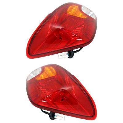 Rareelectrical - New Pair Of Tail Lights Compatible With Mitsubishi Mirage 1.2L 2014 2015 By Part Numbers - Image 5