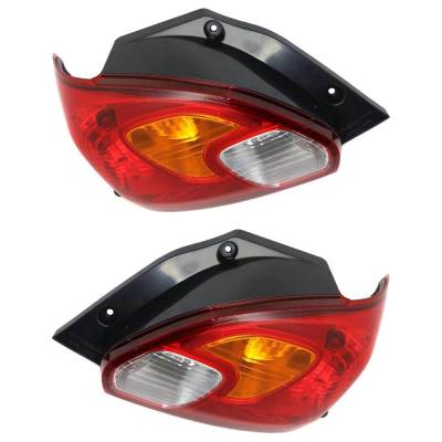 Rareelectrical - New Pair Of Tail Lights Compatible With Mitsubishi Mirage 1.2L 2014 2015 By Part Numbers - Image 8