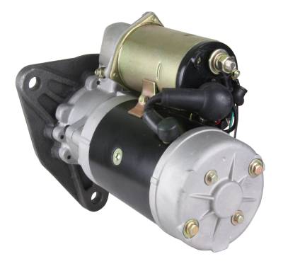 Rareelectrical - Starter Motor Compatible With Komatsu 0-21000-2312 0-21000-3790 6D155 4D155 Engine 600-813-2753 - Image 4