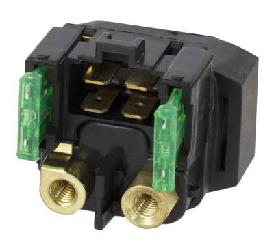 Rareelectrical - New Starter Solenoid Compatible With Yamaha Atv Yfm400 Yfm450 Tfm660 Yxr450 Yxr660 31800-21E20 - Image 1