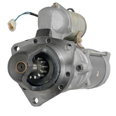 Rareelectrical - New 24V Starter Fits Komatsu Excavator Pc220 6D105 Engine 1984-1985 6008133662 - Image 1