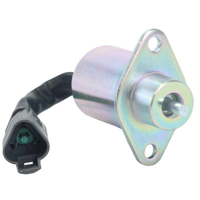 Rareelectrical - New Fuel Shut Off Solenoid Compatible With Hyster Ub704 Perkins Diesel Sa493412 1457906 2848A278 - Image 1