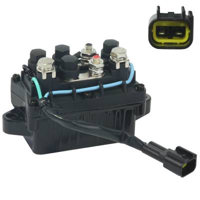 Rareelectrical - New 12V Relay Compatible With Yamaha Outboard Marine F-150 Hp 2004-2009 63P-81950-00-00 63P819500000 - Image 1