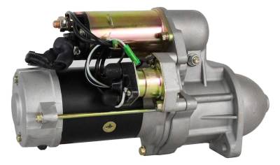 Rareelectrical - New Starter Motor Compatible With Isuzu Industrial Engine 8970298637 8971298636 8944467700 - Image 2