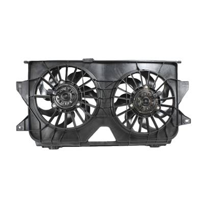 Rareelectrical - New Dual Radiator And Condenser Fan Compatible With Chrysler Town & Country 05-07 4677695Aa - Image 3