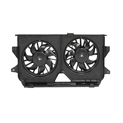 Rareelectrical - New Dual Radiator And Condenser Fan Compatible With Chrysler Town & Country 05-07 4677695Aa - Image 5