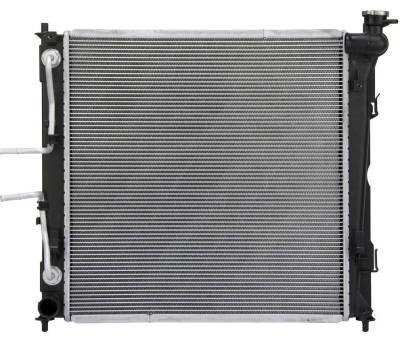 Rareelectrical - New Radiator Assembly Compatible With 2011-13 Hyundai Sonata 2.0L L4 1998Cc 122 Cid At/Mt 13189 - Image 3