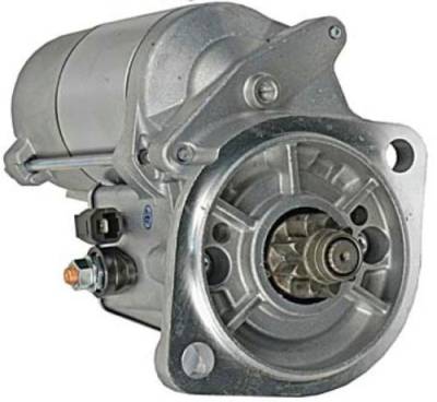 Rareelectrical - New 12V 9T Starter Compatible With Mer Equipment Mg18 Genset 4Le1 Isuzu Engine 228000-3851 - Image 1