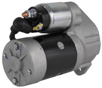 Rareelectrical - New 12V 9T Cw Osrg 2.2Kw Starter Motor Compatible With Komatsu Compact Wheel Loader Wa75-3 - Image 3